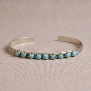 Turquoise Stacker Cuffs- Gary Sandoval